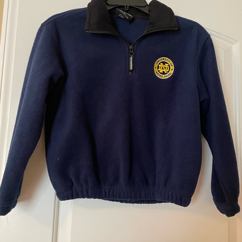 Weatherproof Notre Dame Fighting Irish  pull over